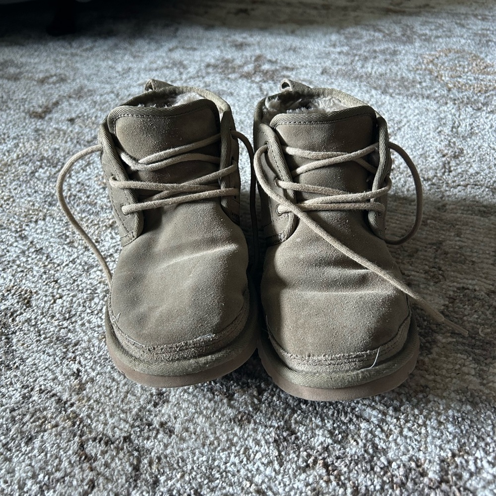 UGG olive green  Suede Boots